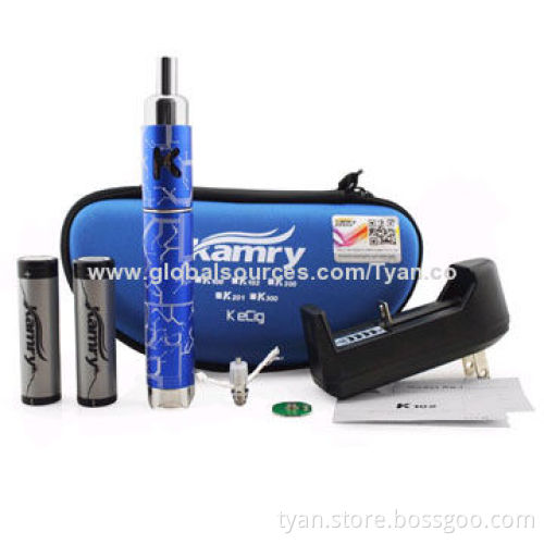 3.5mL Capacity Vaporizer K102 2,000mAh Battery E-Cig with 3 to 5 Hours Charging Time